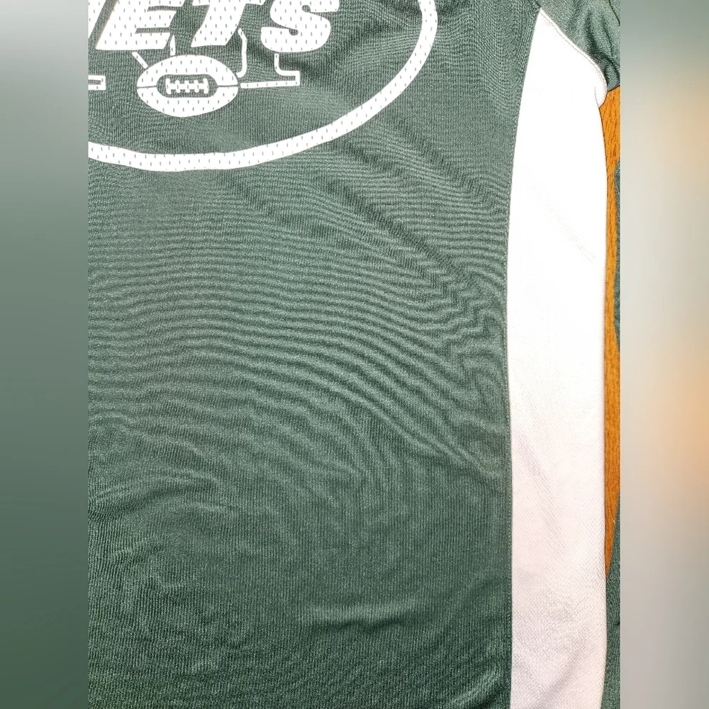 New York Jets Long Sleeve Shirt Green/White
